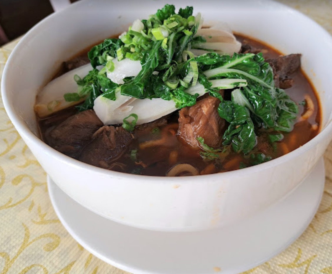 Beef Soup with Bok Choy