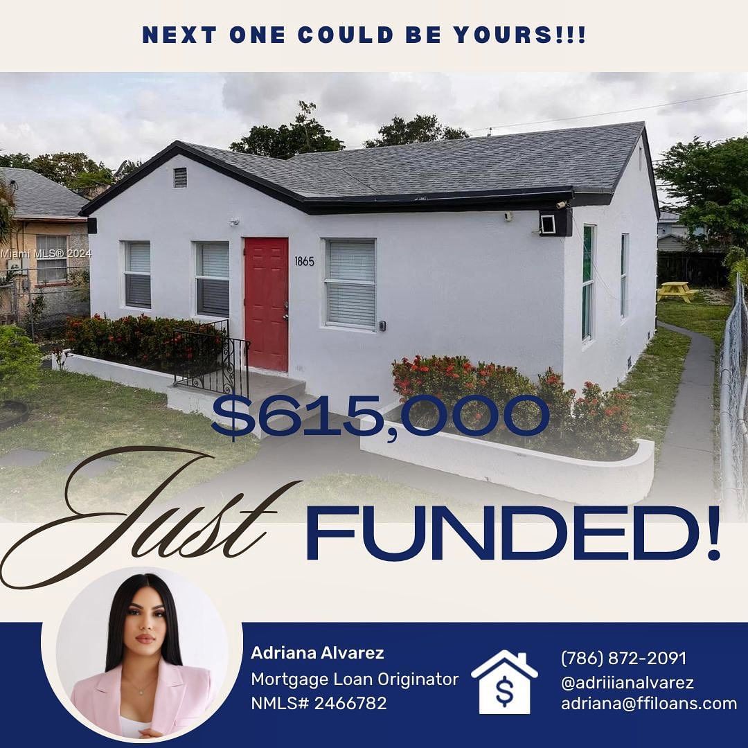 Real estate ad: White house, red door, 