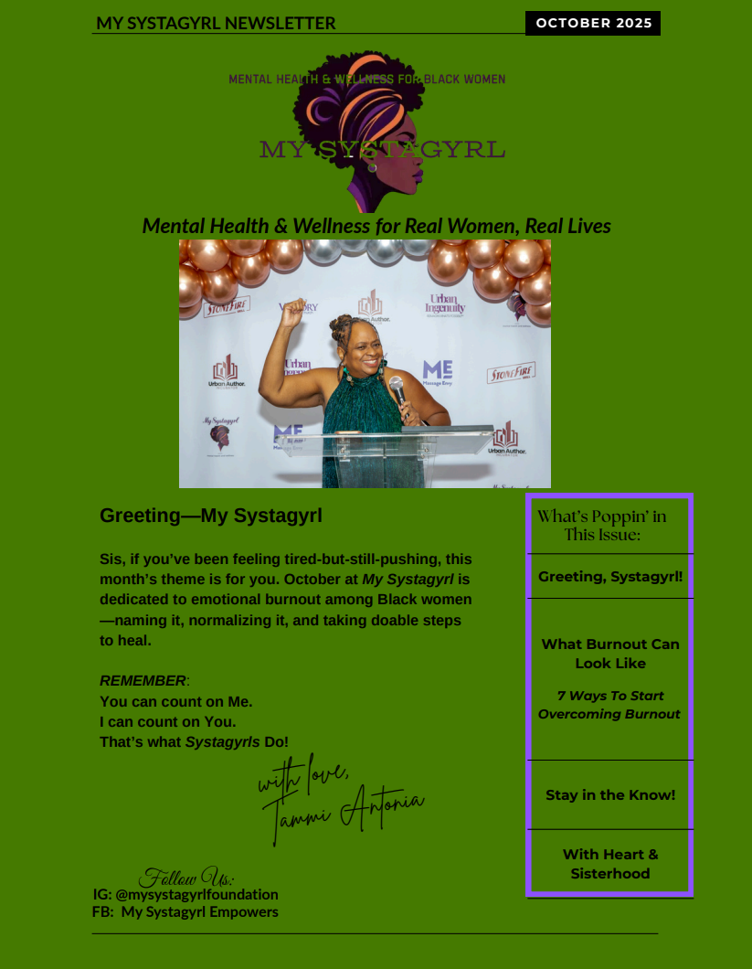 October 2025 Newsletter