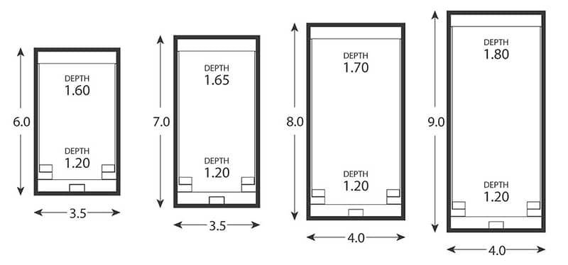 Entertainer Pool Size &mdash; Bombs Away Pools in Coolangatta, QLD
