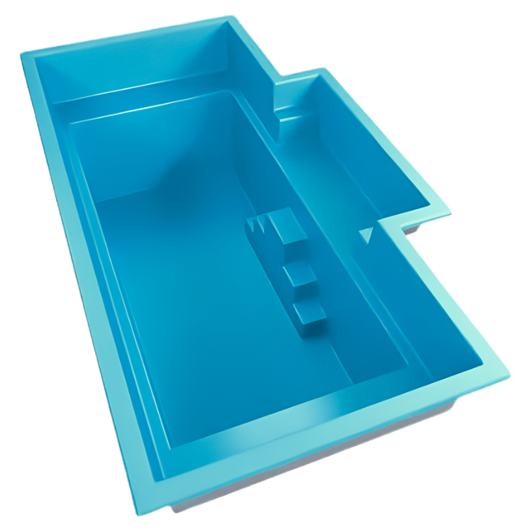 Nirvana Pool Layout — Bombs Away Pools in Coolangatta, QLD