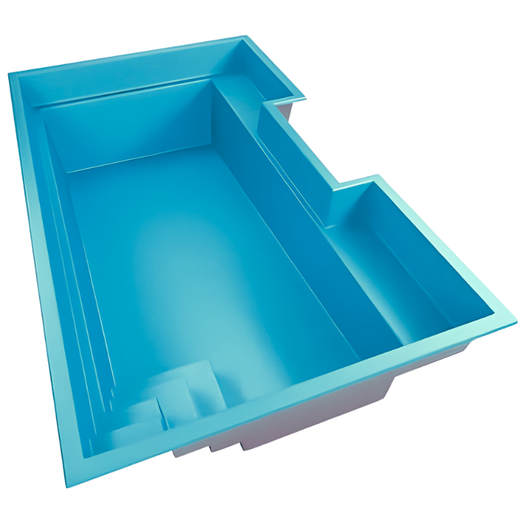 Serenity Pool Layout — Bombs Away Pools in Coolangatta, QLD