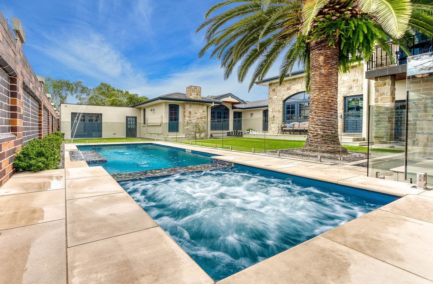 Square Spa Pool &mdash; Bombs Away Pools in Coolangatta, QLD