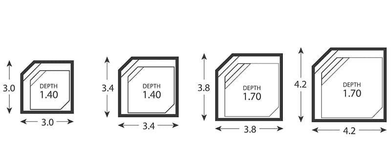Versace Pool Size &mdash; Bombs Away Pools in Coolangatta, QLD