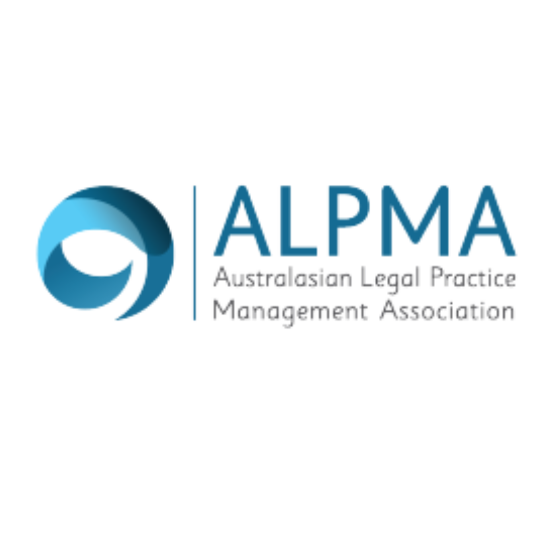 The logo for the australasian legal practice management association