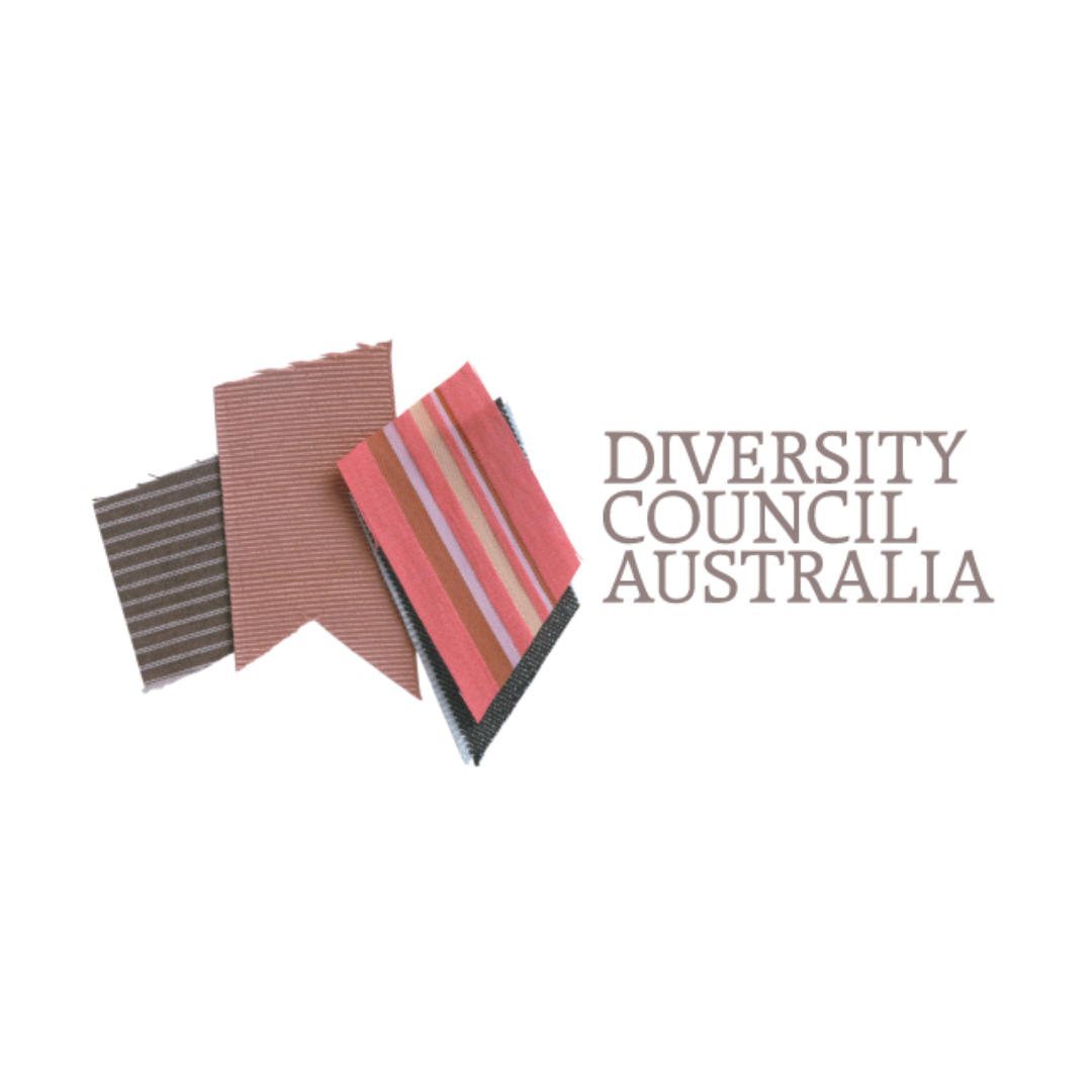 A logo for the diversity council australia is shown