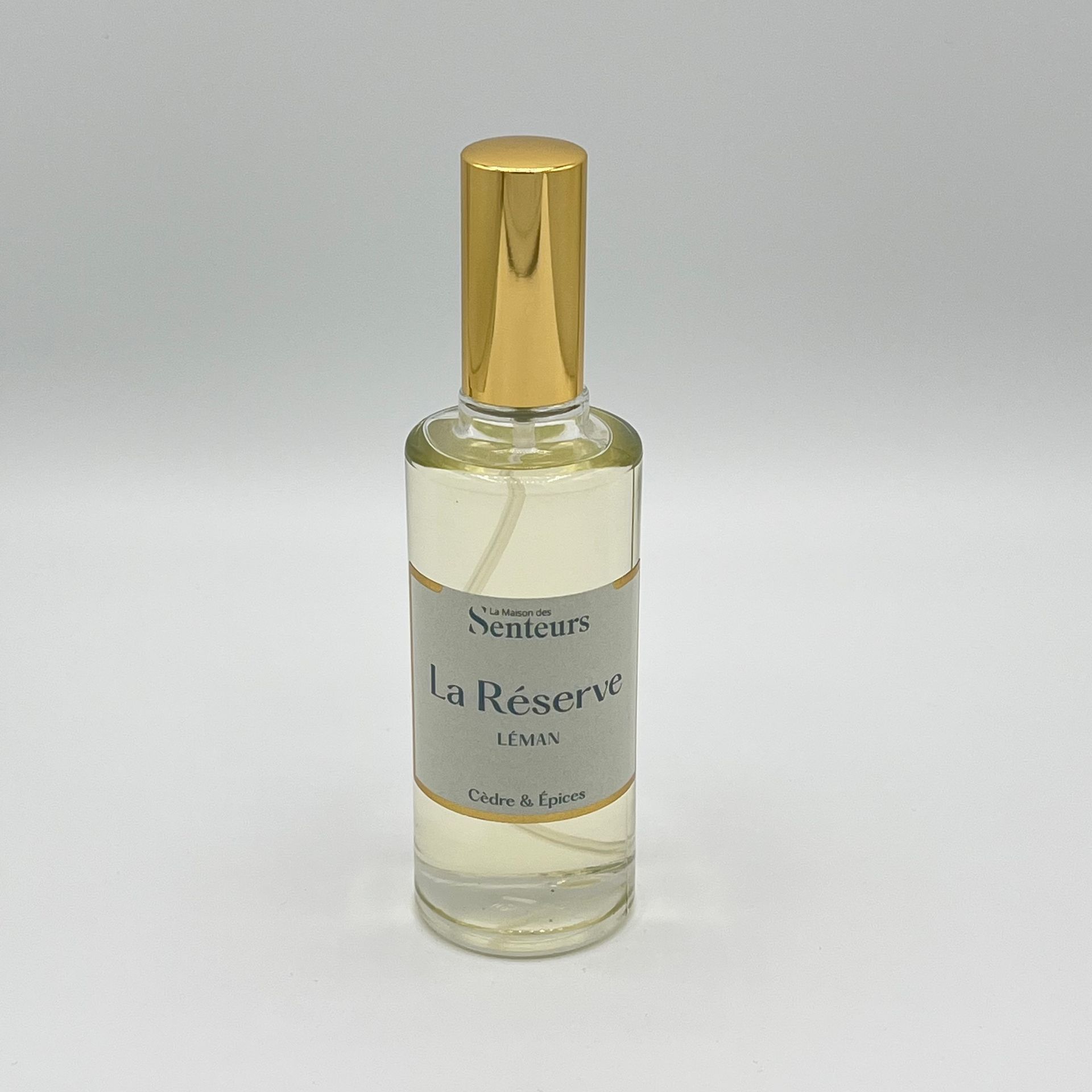 LA RÉSERVE LAC LÉMAN - Cèdre & Épices - Spray ambiance 100ml