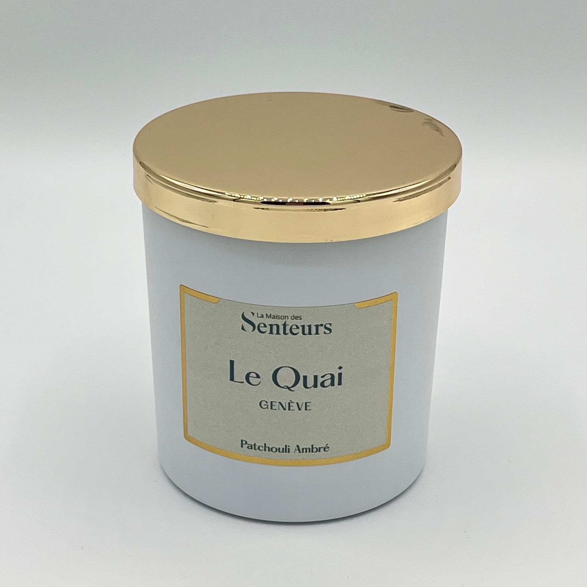 LE QUAI GENÈVE - Patchouli Ambré - Bougie 220g