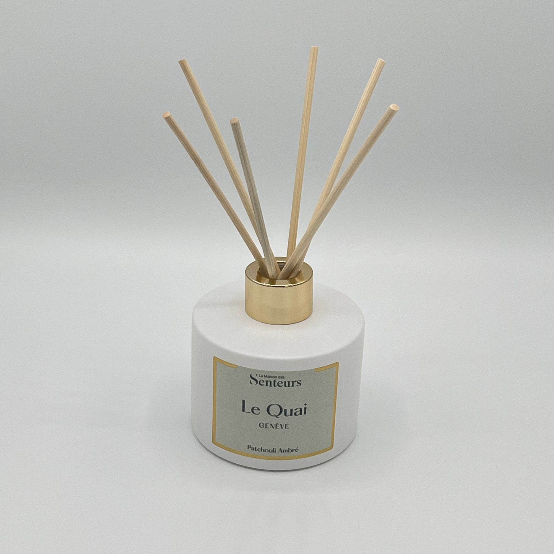 LE QUAI GENÈVE - Patchouli Ambré - Diffuseur bâtonnets 180g