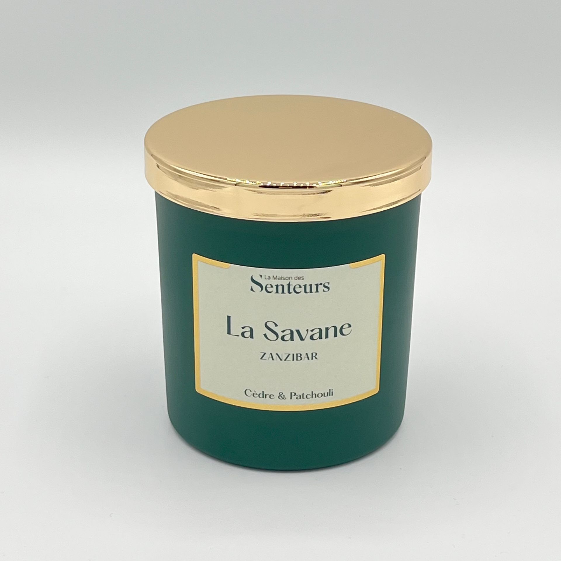 LA SAVANE ZANZIBAR - Cèdre & Patchouli - Bougie 220g