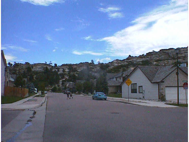 Clean Residential Street — Colorado Springs, CO — Case International Company