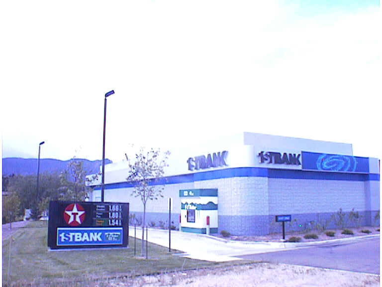 Texaco Station and First Bank — Colorado Springs, CO — Case International Company