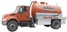 Company Truck - Septic Cleaning