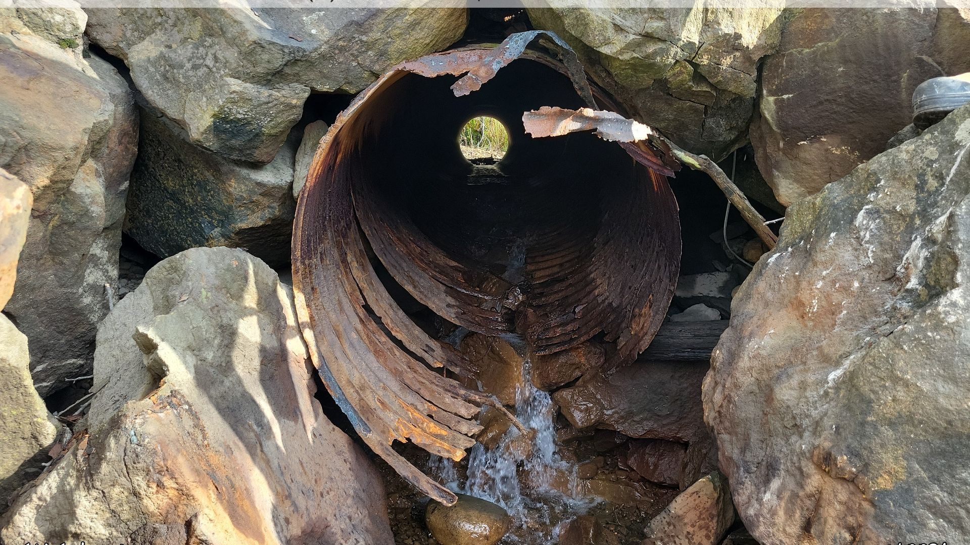 detorated culvert