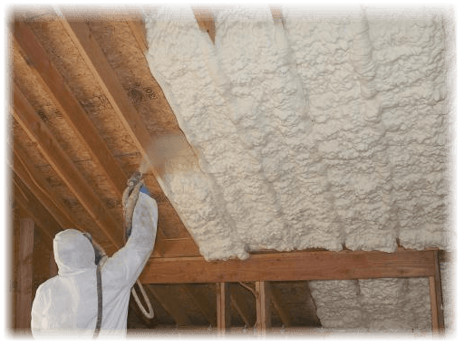 keep the heat in with spray foam insulation in your prince george bc area attic.