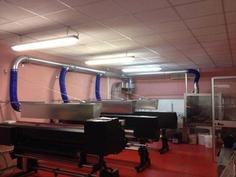 componenti interne di sistema di ventilazione