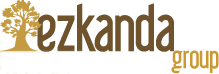 Ezkanda Group Logo with a gold tree