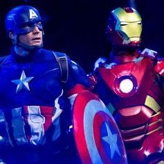 Captain America and Iron Man, Disneyland Paris, Avengers Campus - Barter's Travelnet