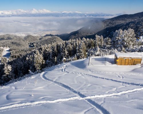 Solo Skiing In Bansko, Bulgaria