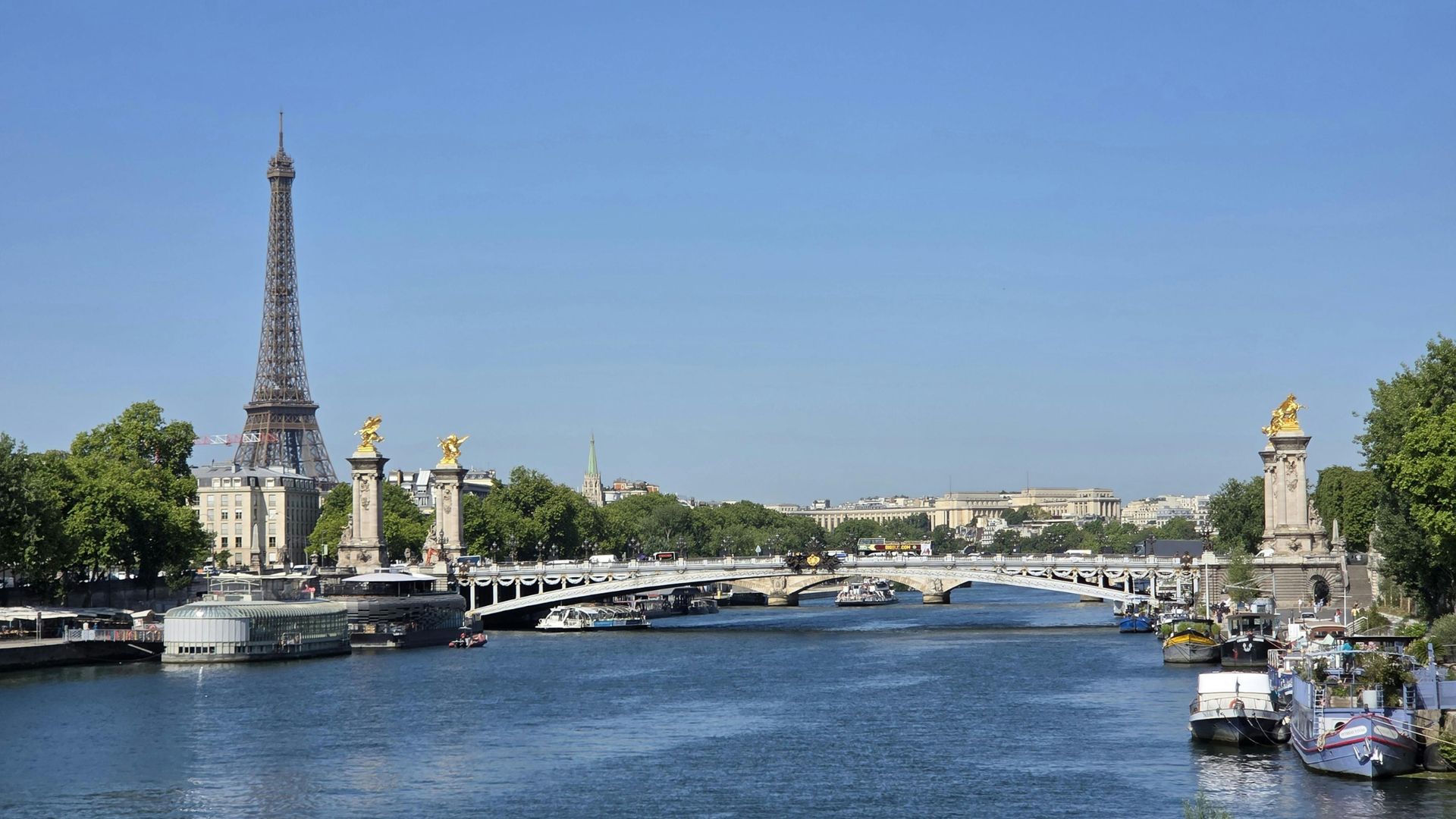 The River Seine in Paris 