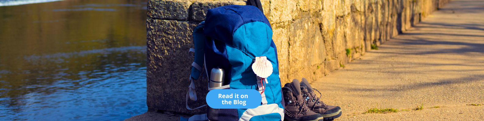 Backpack With a Pair of Boots - Camino Walks Blogpost Barter's Travelnet