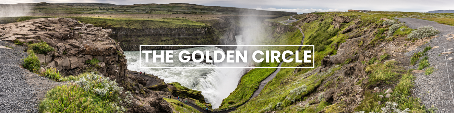 the golden circle is a waterfall in iceland . Barter's Travelnet 