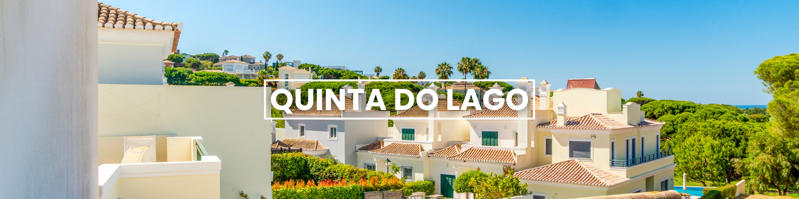 a white building with the words quinta do lago on it Barter's Travelnet 
