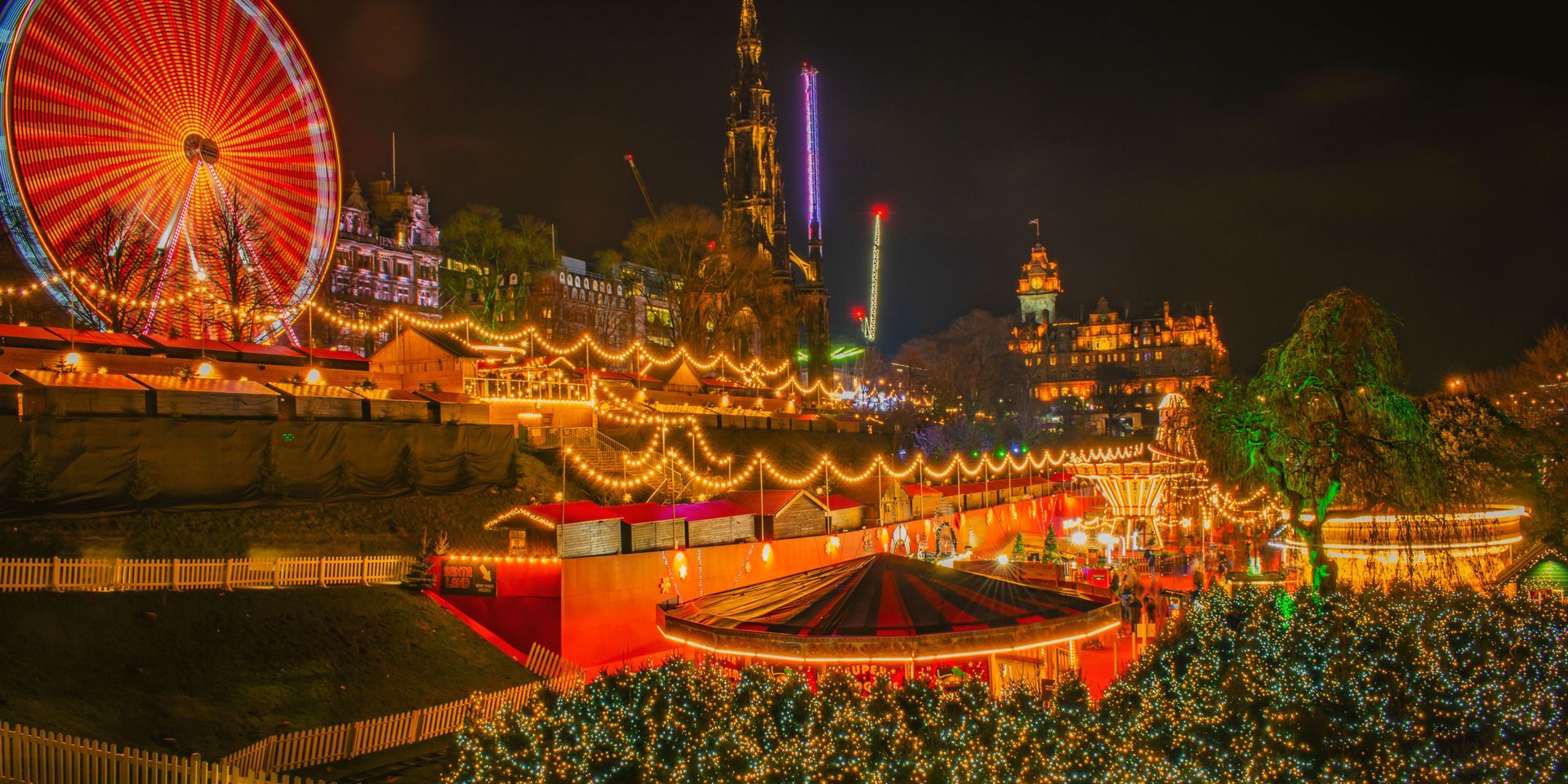 The Best European Christmas Markets Winter, Edinburgh, Scotland - Blog Post Barters Travelnet