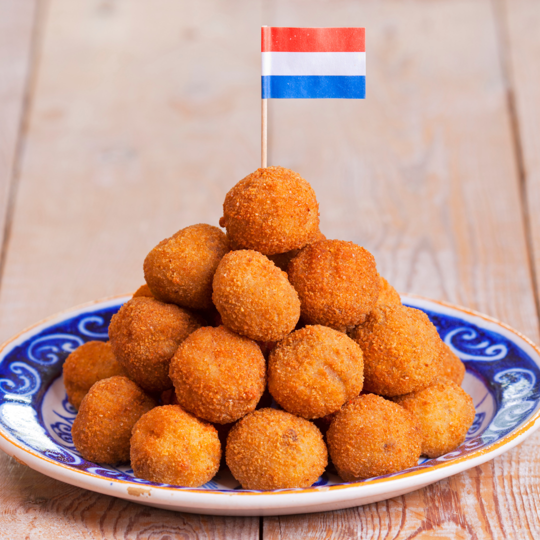 Bitterballen Dutch Beef Ragout Croquettes, Netherlands Food, Local Food - Amsterdam Holidays Barter's Travelnet