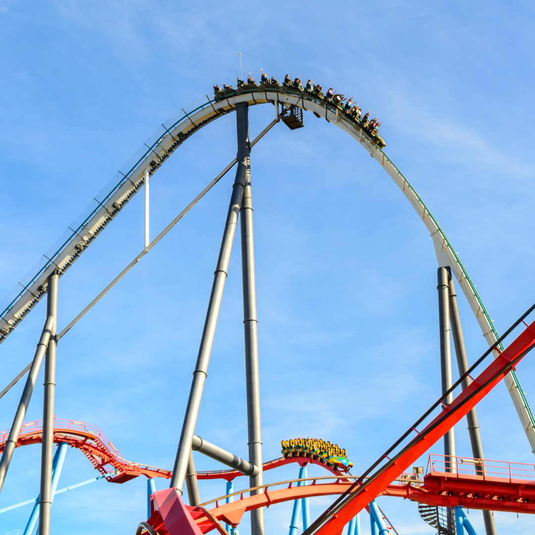 Shambhala Hypercoaster Roller Coaster, PortAventura Park in Salou and Vilaseca, Spain - Costa Dorada Holidays, Barter's Travelnet