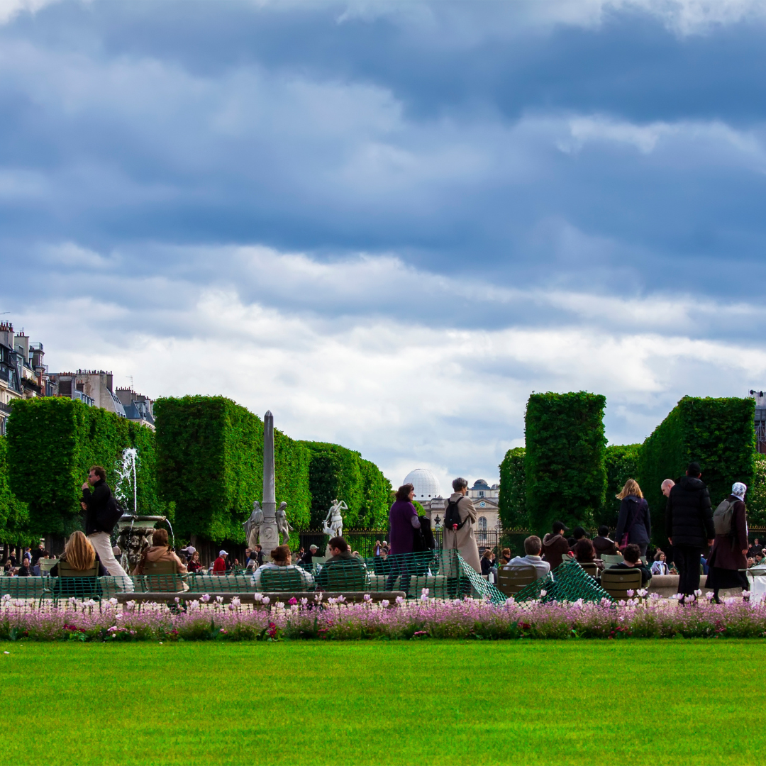 People Walking The Jardin du Luxembourg, Luxembourg Garden, Paris, France - Paris Holidays Barter's Travelnet