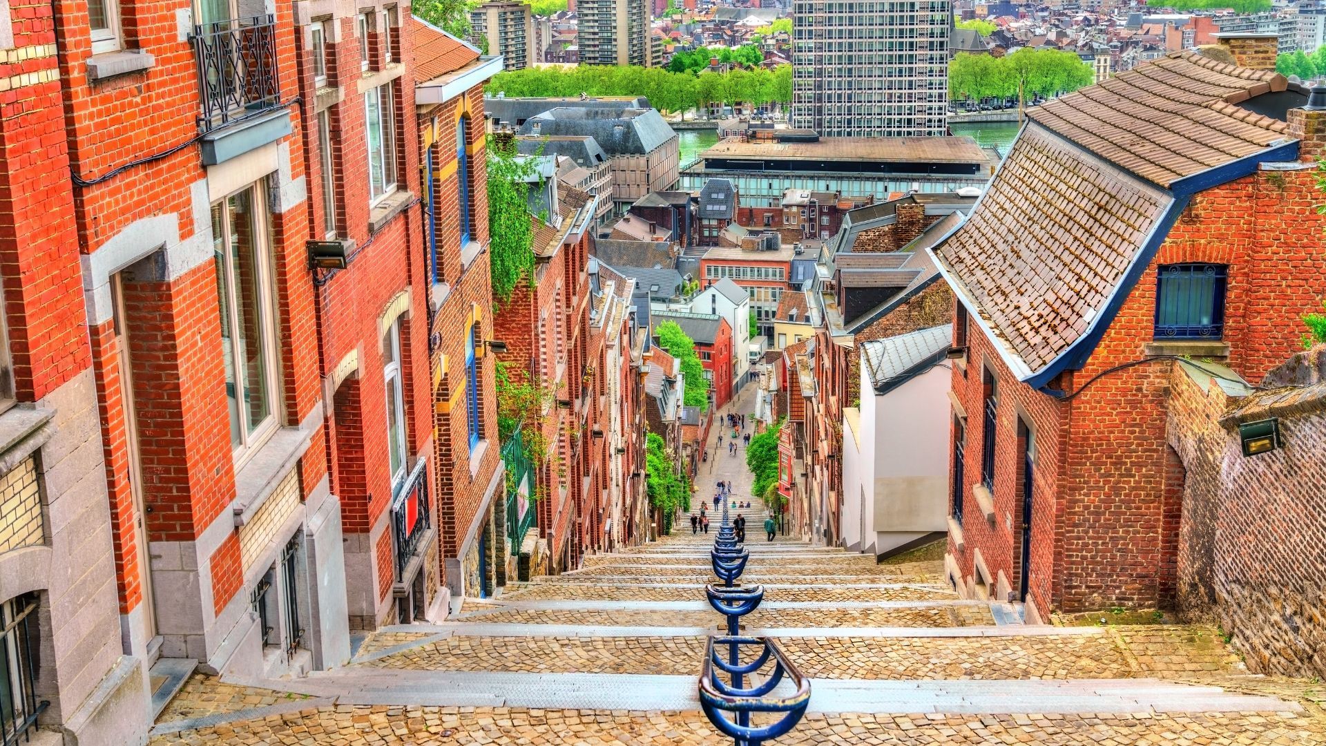 an aerial view of bilbao