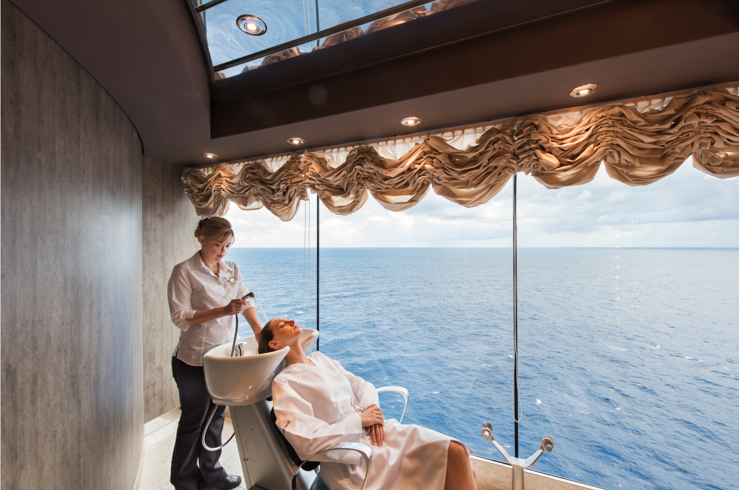 MSC Seaview Cruise Interior Hairdresser - MSC Cruises Holidays Barter's Travelnet