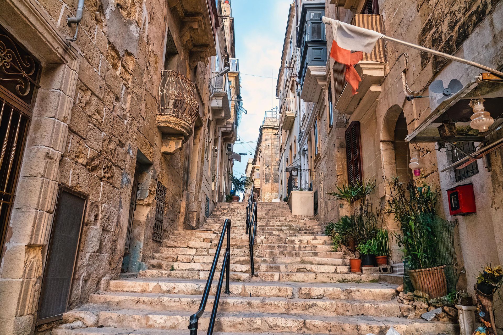 Steps in Malta

