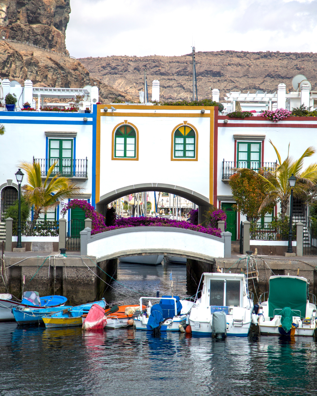 Beautiful Facade of Puerto de Mogan, Puerto de Mogán, Las Palmas, Spain - Gran Canaria Holidays Barter's Travelnet
