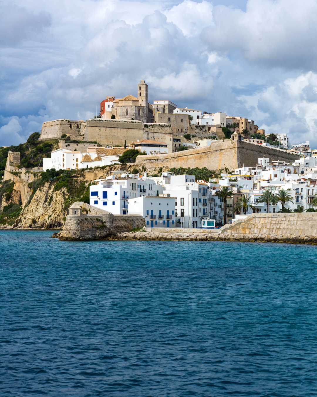 View to Ibiza, Balearic Islands, Spain in the Mediterranean Sea - Ibiza Holidays Barter's Travelnet