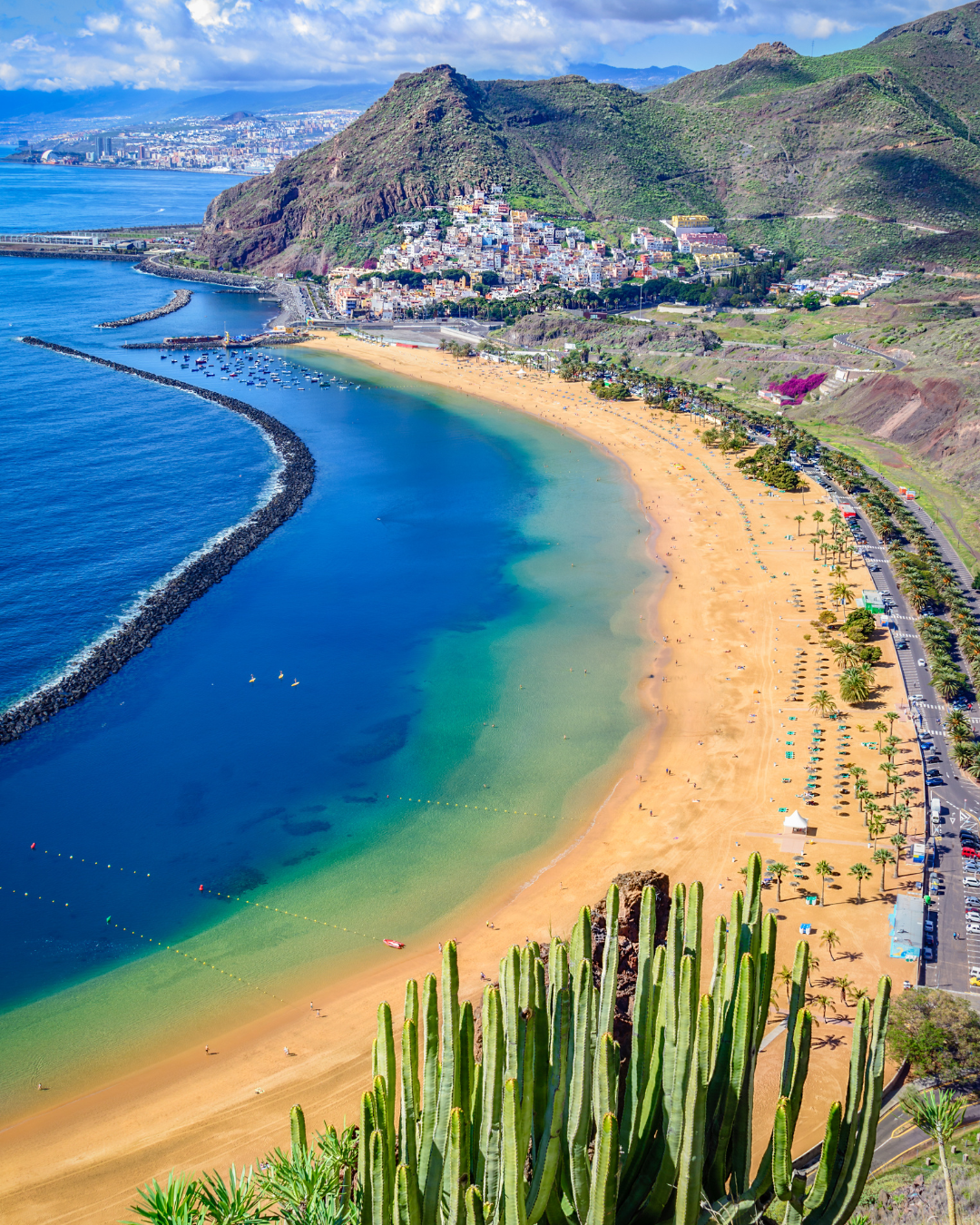 Playa de Las Teresitas, Playa de Las Teresitas, Santa Cruz de Tenerife, San Andrés, Spain - Tenerife Holidays Barter's Travelnet