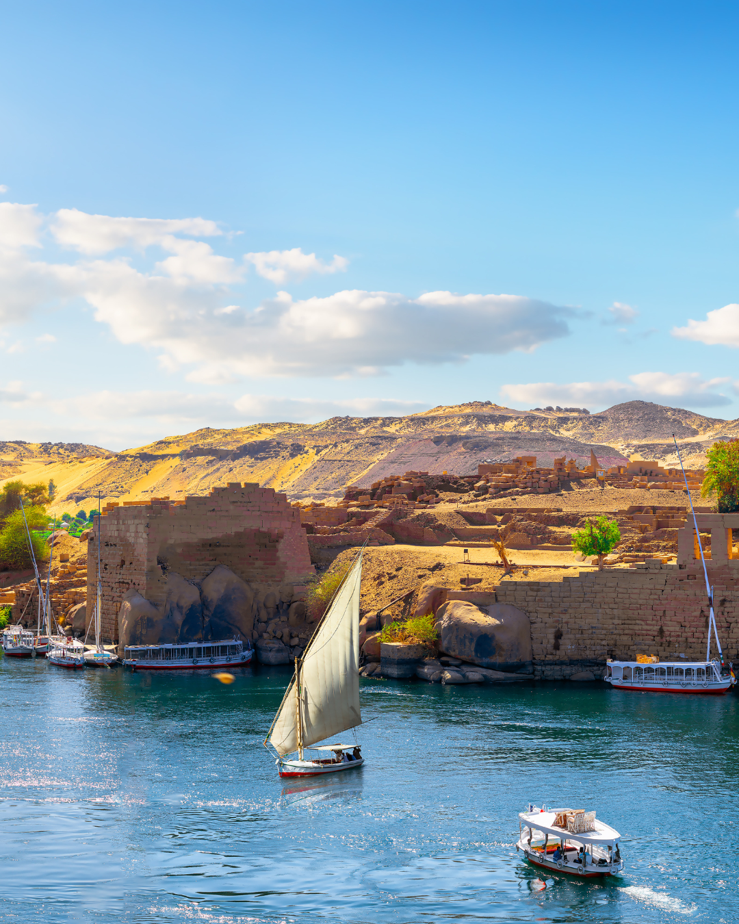 The Nile North-flowing River in Northeastern Africa, Mediterranean Sea - Egypt Holidays Barter's Travelnet