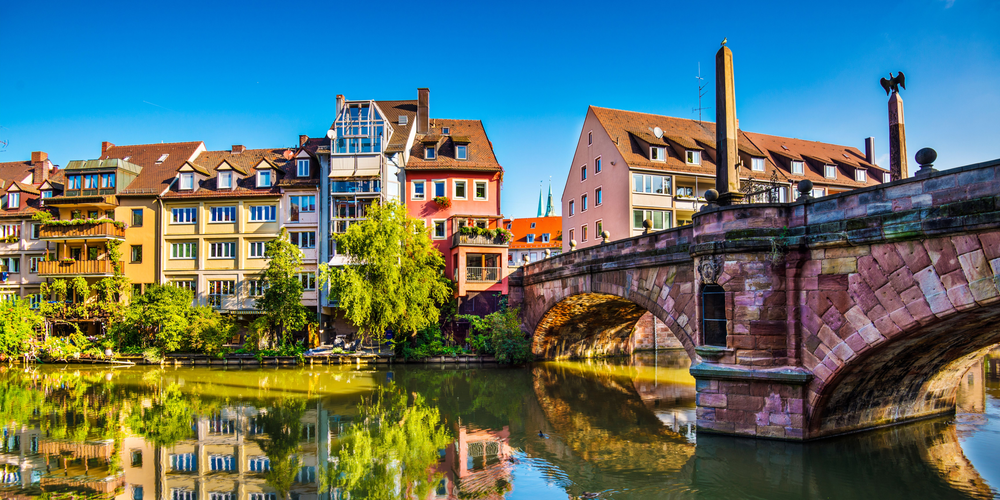 Travel Marvel Dreamy European River Cruise Itineraries, Picture of Nuremberg Germany Old City At Pegnitz River - Blog Post Barters Travelnet