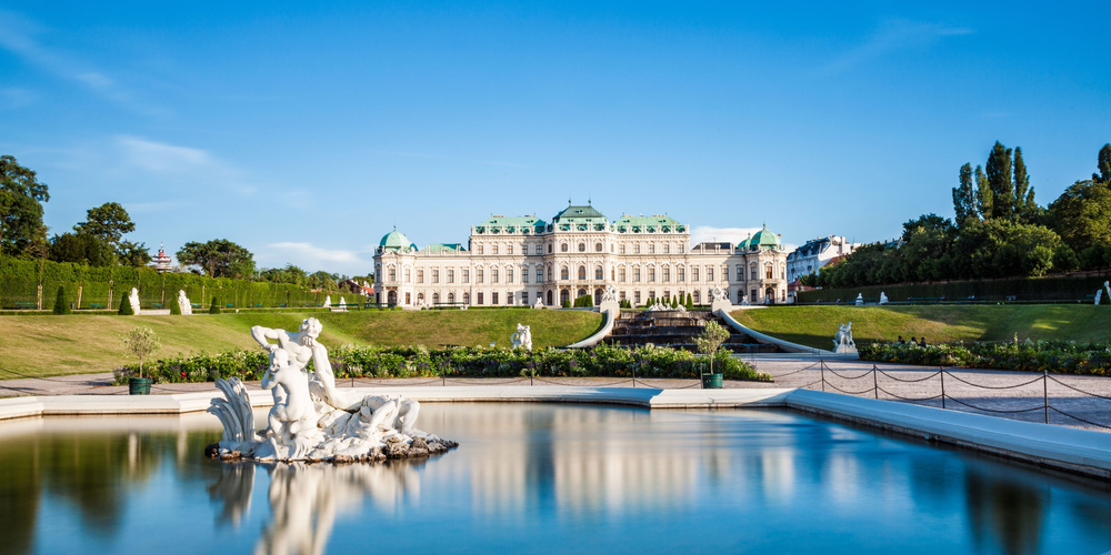 Travel Marvel Dreamy European River Cruise Itineraries, Picture of Belvedere Palace, Museum in Vienna, Austria - Blog Post Barters Travelnet