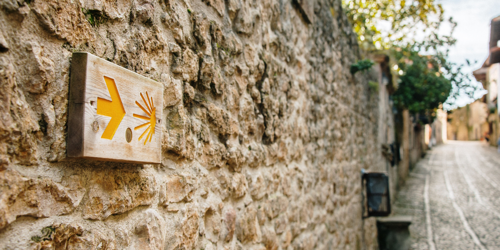 Camino de Santiago Road Signs Village - Blog Post Barters Travelnet