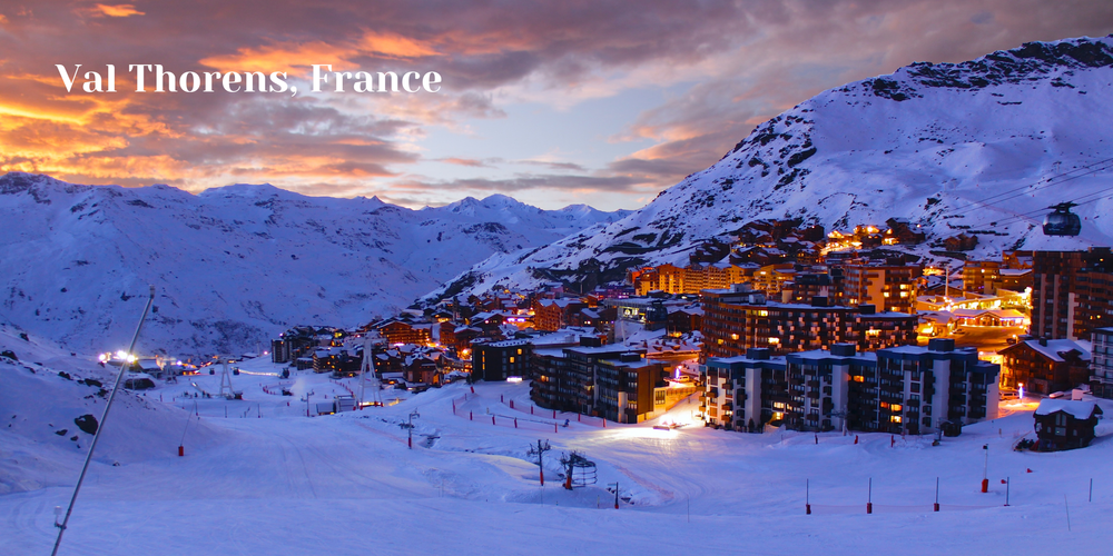 Après-Ski Enthusiasts, Ski Slope in Val Thorens in France, Frech Alps - Barters Travelnet