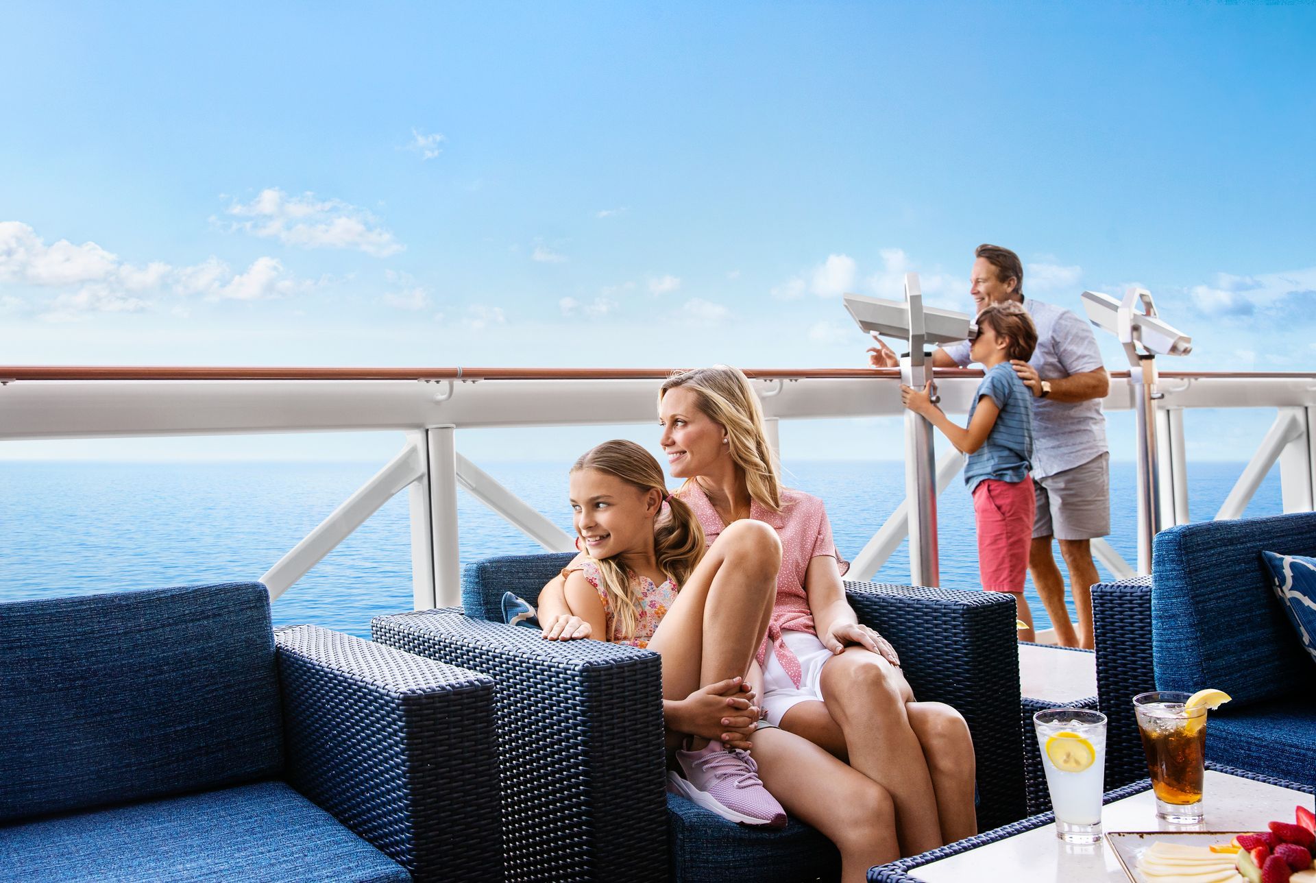 Norwegian Cruise Lines Encore Waterfront Lounge Family - Norwegian Cruise Lines Holidays Barter's Travelnet
