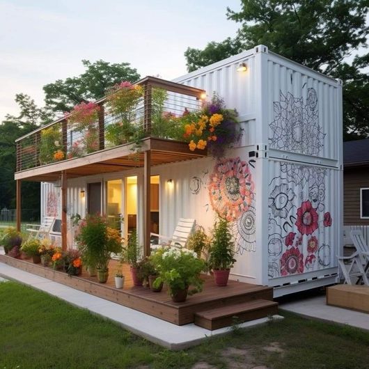 container house w indow