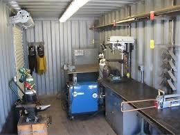 shipping container workshop