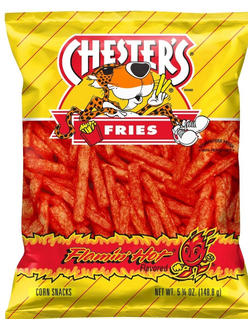 Flaming hot fries