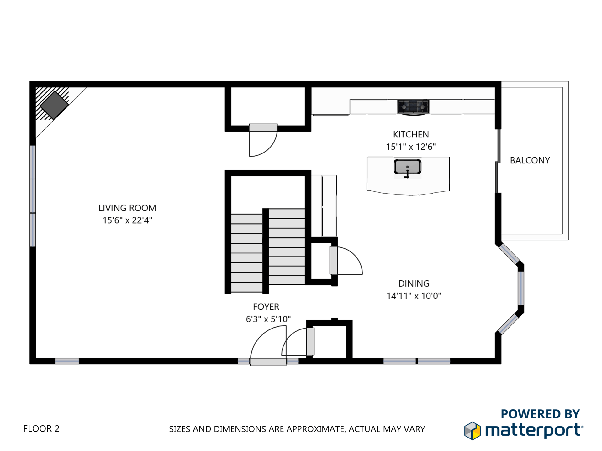 First Floor - Unit A