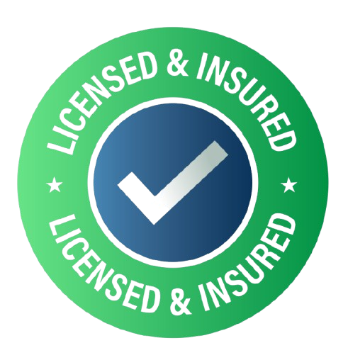 Green and blue circle with 