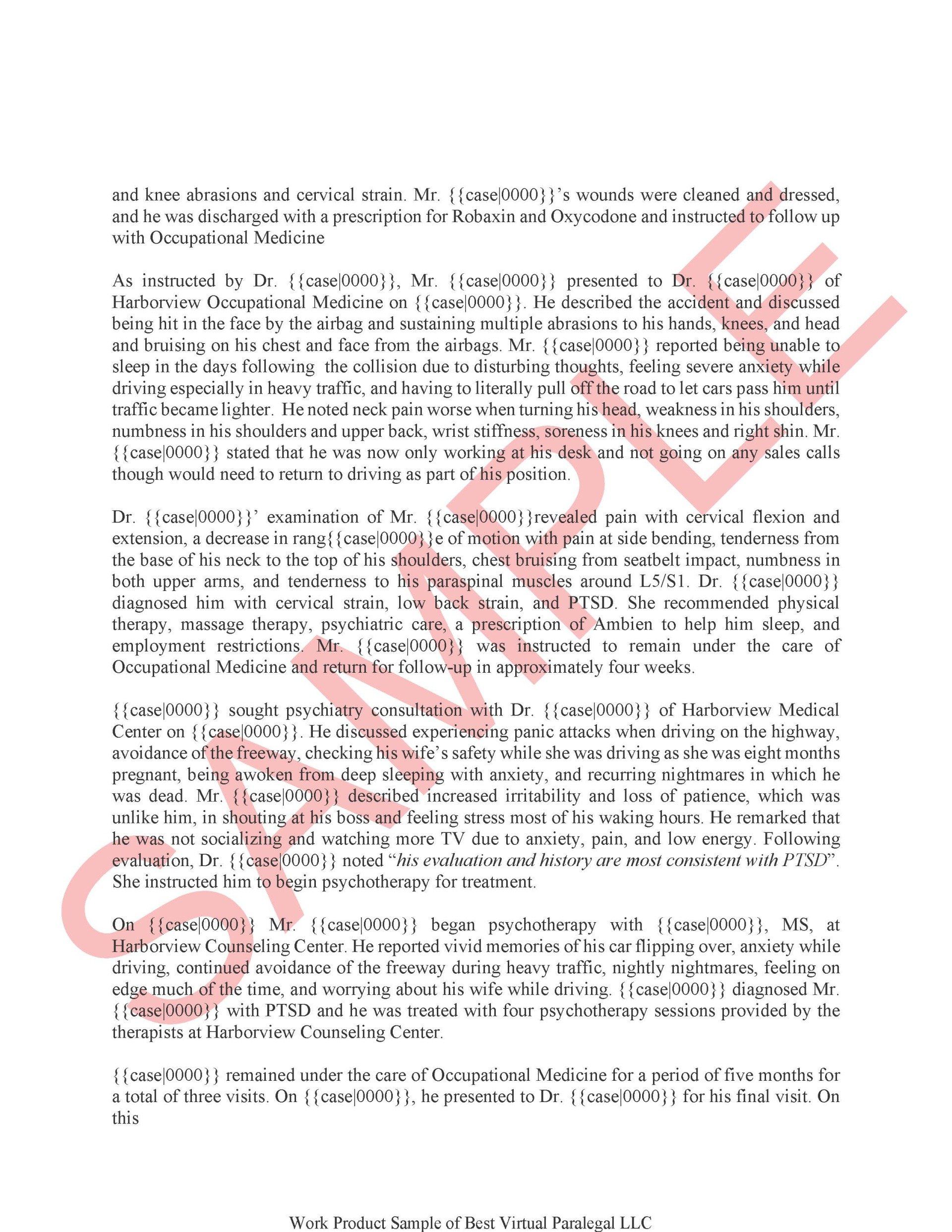 A piece of paper with a lot of text on it.