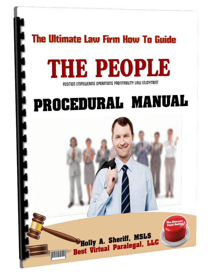 Law Office Handbooks & Training Manuals